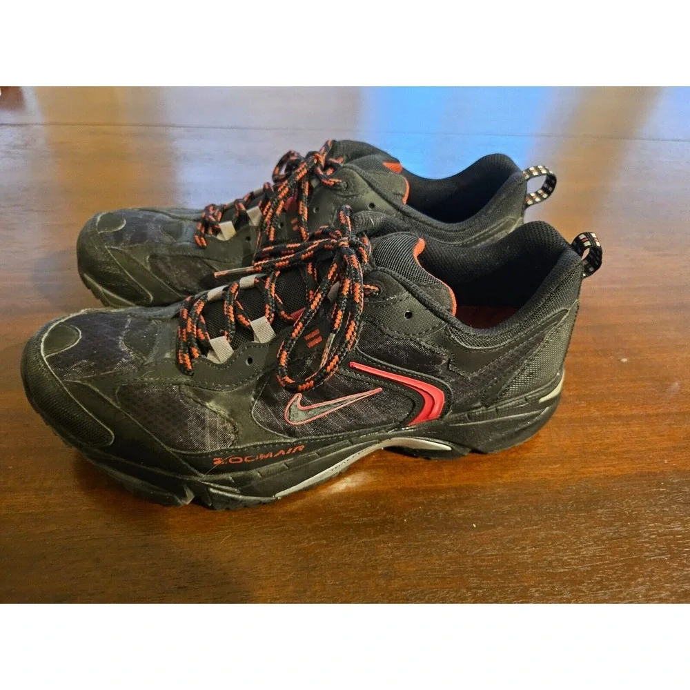 NIKE Trail Ridge Mens Air‎ 346539-021 Black Red